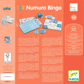 Numero bingo Djeco