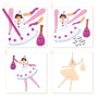 Kit per creare 5 ballerine in tutù Djeco