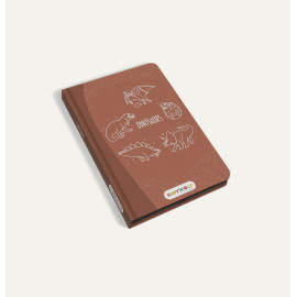 Tavola disegno LCD dinosauri con 30 schede