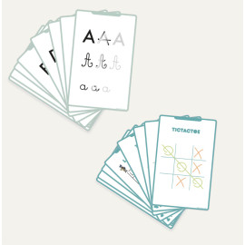 Refill tavola disegno LCD 60 schede giochi e didattico 