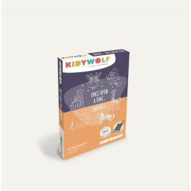 Refill tavola disegno LCD 60 schede fiabe e animali wild