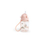 Borraccia Antigoccia con cannuccia tiny Farm rosa Done By Deer