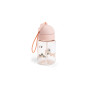 Borraccia Antigoccia con cannuccia tiny Farm rosa Done By Deer