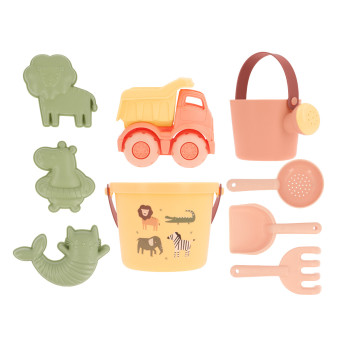Set spiaggia animali wild 
