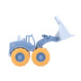 Bulldozer blu