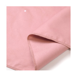 Telo microfibra rosa balena