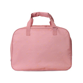 Borsa spiaggia antisabbia rosa balena