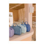 Borsa vintage in plastica verde acqua