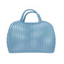 Borsa vintage in plastica blu brezze