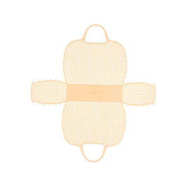 Borsa vintage in plastica giallo