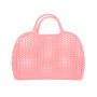 Borsa vintage in plastica rosa
