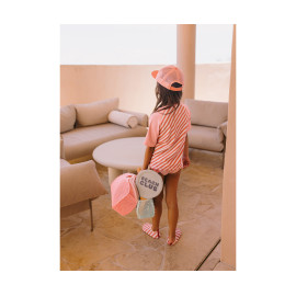Borsa vintage in plastica rosa