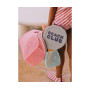 Borsa vintage in plastica rosa
