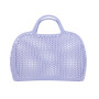 Borsa vintage in plastica lavanda