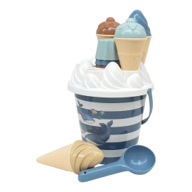 Set spiaggia gelati Ocean blu Little Dutch