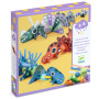 Kit creativo Infilatura dinosauri terribili Djeco