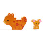Puzzle incastro puzz and play friends Djeco