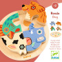Puzzle incastro rondo dog Djeco