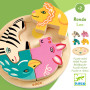 Puzzle incastro rondo leo Djeco