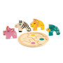Puzzle incastro rondo leo Djeco