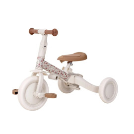 Triciclo 4 in 1 white Little Dutch