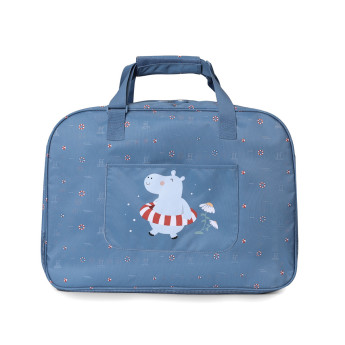 Borsa spiaggia antisabbia Hippo verde