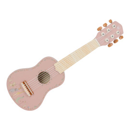 Chitarra in legno rosa Safari Little Dutch
