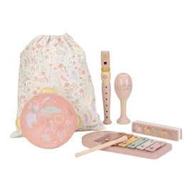 Set strumenti musicali rosa Safari Little Dutch