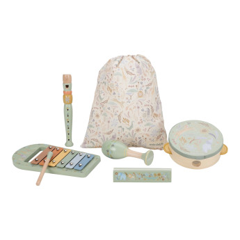 Set strumenti musicali verde Safari Little Dutch