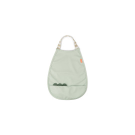 Bavaglia impermeabile con tasca verde Done By Deer
