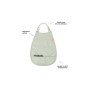 Bavaglia impermeabile con tasca verde Done By Deer