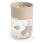Bicchere da apprendimento con bordo per bere a 360°  gradi antigoccia sabbia Done By Deer