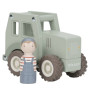 Trattore con personaggio in legno Little Dutch