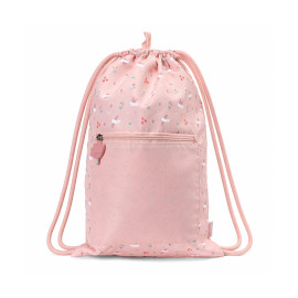 Sacca zaino blossom birds personalizzabile Tutete