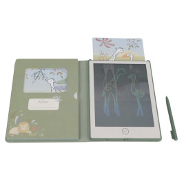 Tavola disegno LCD Animali con 30 schede Little Dutch