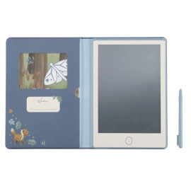 Tavola disegno LCD blu con 30 schede Little Dutch