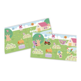 Crea con gli stickers animali Djeco