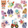 Crea con gli stickers animali Djeco