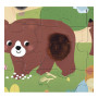 Puzzle gigante tattile la foresta 20 pz Janod