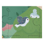 Puzzle gigante tattile la foresta 20 pz Janod