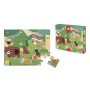 Puzzle gigante tattile la foresta 20 pz Janod