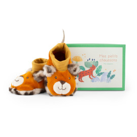Scarpine neonato 0-6 mesi leopardo La foret Mawa Moulin Roty