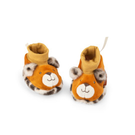 Scarpine neonato 0-6 mesi leopardo La foret Mawa Moulin Roty