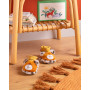 Scarpine neonato 0-6 mesi leopardo La foret Mawa Moulin Roty