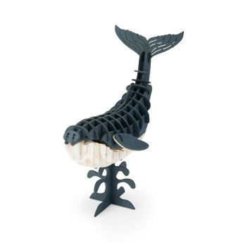 Puzzle 3d balena Moulin Roty