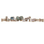 Set trenino in legno con accessori fattoria Little Dutch