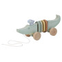 Coccodrillo trainabile snodato in legno Safari Little Dutch