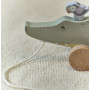Coccodrillo trainabile snodato in legno Safari Little Dutch