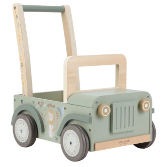 Auto da spingere in legno Safari Little Dutch