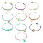 Kit braccialetti in macrame blu Djeco